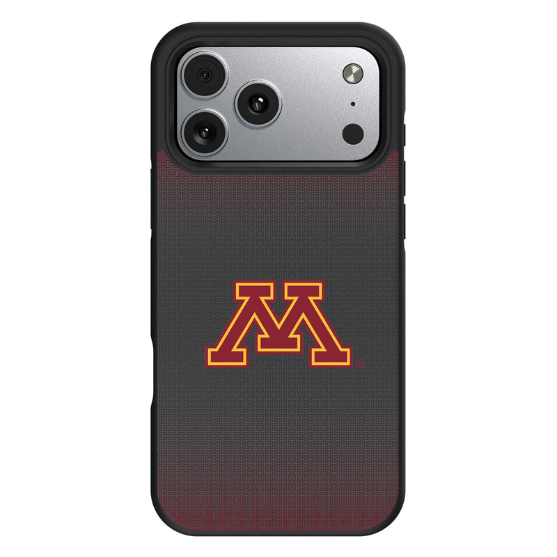 University of Minnesota Golden Gophers Linen iPhone Bump Phone Case for Apple iPhone