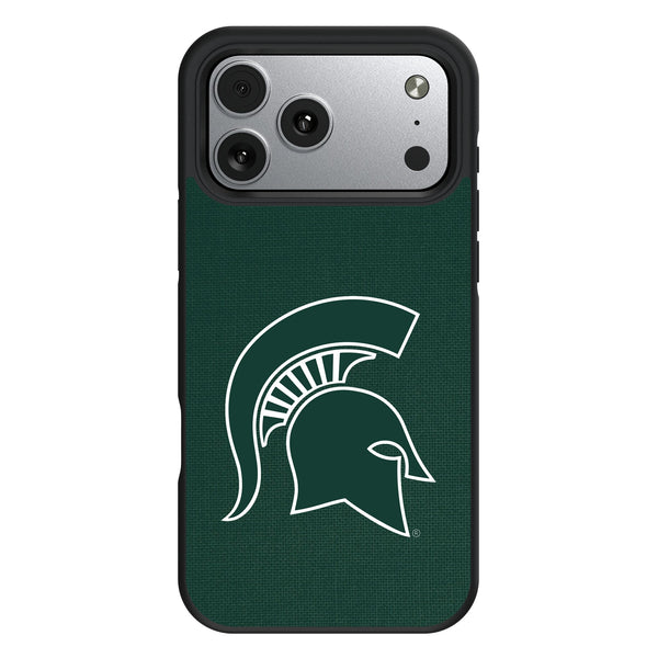 Michigan State University Spartans Solid iPhone Bump Phone Case for Apple iPhone