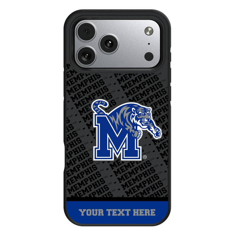 University of Memphis Tigers Personalized EndZone Plus iPhone Bump Phone Case for Apple iPhone
