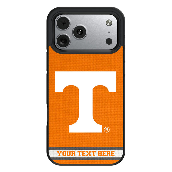 University of Tennessee Volunteers Personalized Stripe iPhone Bump Phone Case for Apple iPhone
