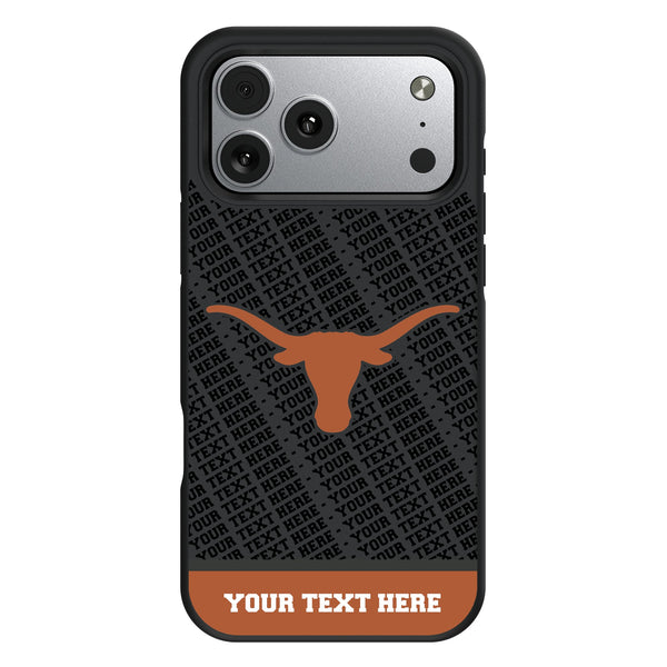 University of Texas Longhorns Personalized EndZone Plus iPhone Bump Phone Case for Apple iPhone