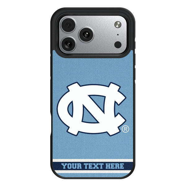 University of North Carolina Tar Heels Personalized Stripe iPhone Bump Phone Case for Apple iPhone