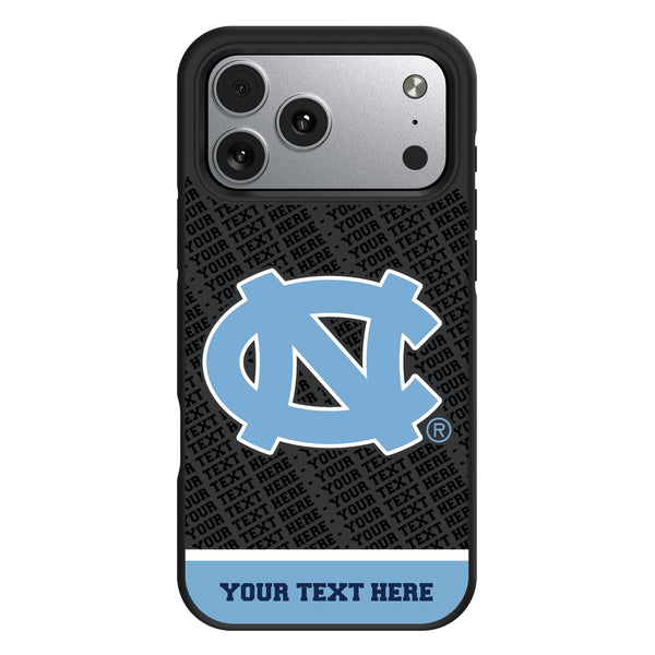 University of North Carolina Tar Heels Personalized EndZone Plus iPhone Bump Phone Case for Apple iPhone