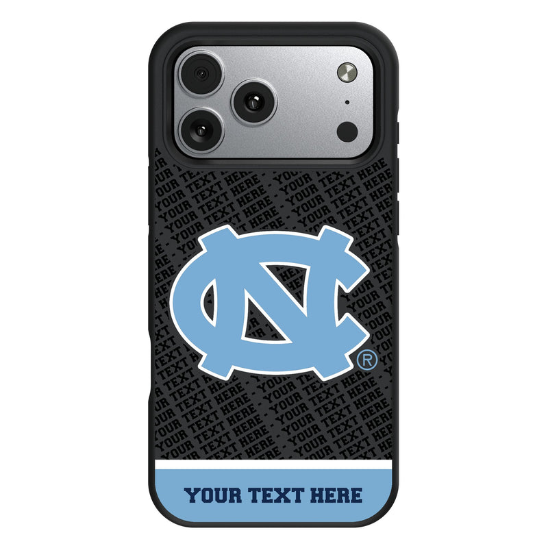 University of North Carolina Tar Heels Personalized EndZone Plus iPhone Bump Phone Case for Apple iPhone