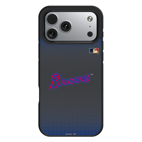Atlanta Braves Home 2012 - Cooperstown Collection Linen iPhone Bump Phone Case for Apple iPhone