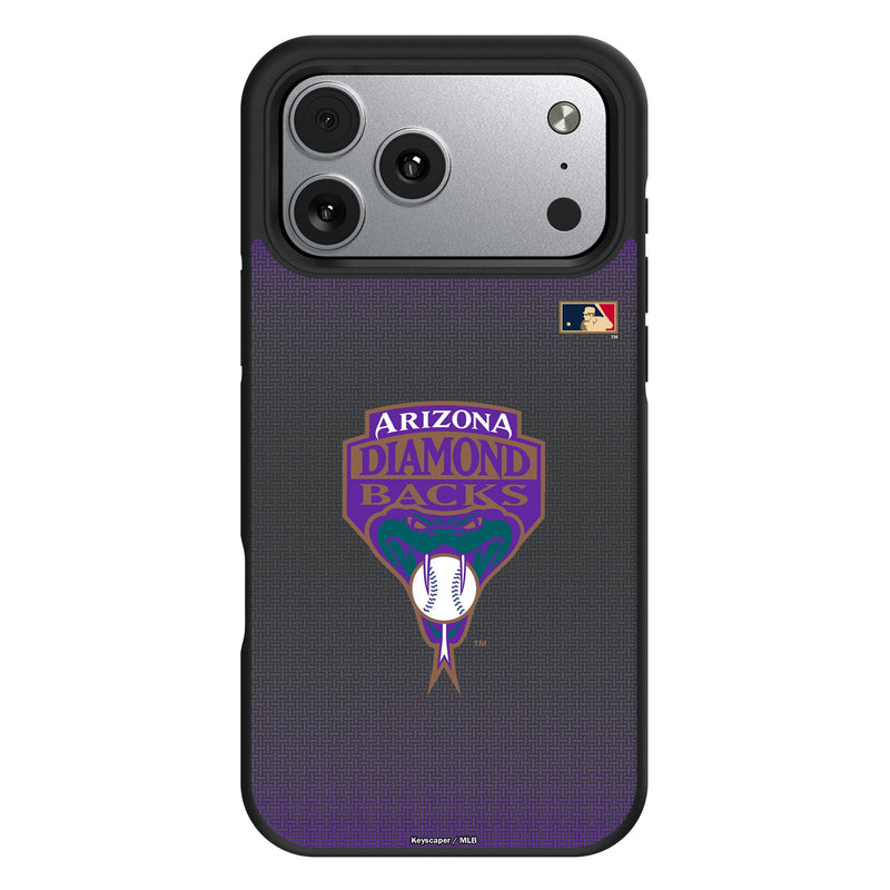 Arizona Diamondbacks 1999-2006 - Cooperstown Collection Linen iPhone Bump Phone Case for Apple iPhone