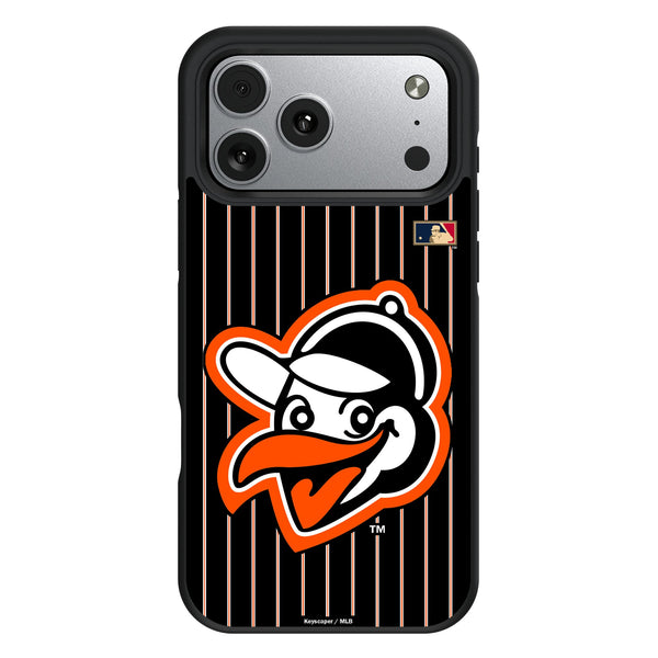 Baltimore Orioles 1955 - Cooperstown Collection Pinstripe iPhone Bump Phone Case for Apple iPhone