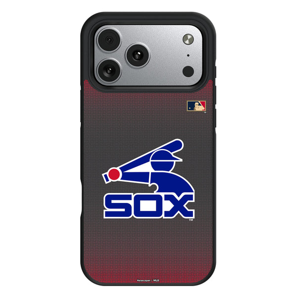 Chicago White Sox 1976-1981 - Cooperstown Collection Linen iPhone Bump Phone Case for Apple iPhone