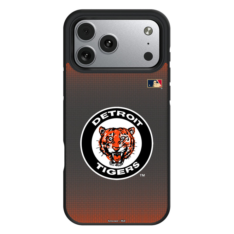 Detroit Tigers 1961-1963 - Cooperstown Collection Linen iPhone Bump Phone Case for Apple iPhone