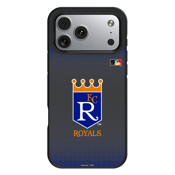 Kansas City Royals 1969-1978 - Cooperstown Collection Linen iPhone Bump Phone Case for Apple iPhone