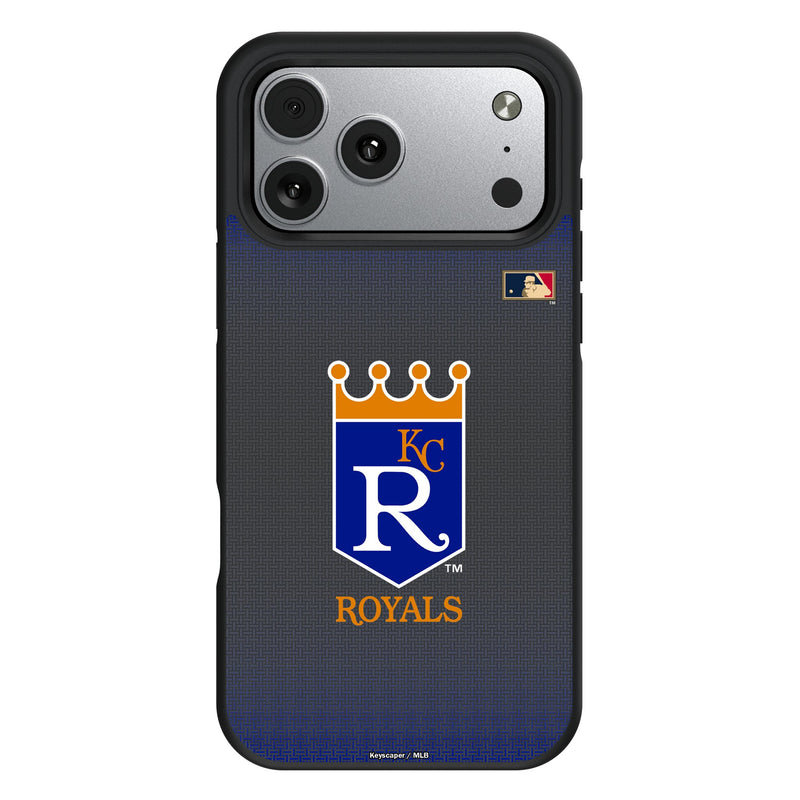 Kansas City Royals 1969-1978 - Cooperstown Collection Linen iPhone Bump Phone Case for Apple iPhone