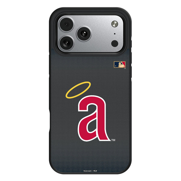 LA Angels 1971 - Cooperstown Collection Linen iPhone Bump Phone Case for Apple iPhone