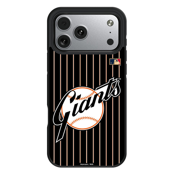 San Francisco Giants 1958-1967 - Cooperstown Collection Pinstripe iPhone Bump Phone Case for Apple iPhone