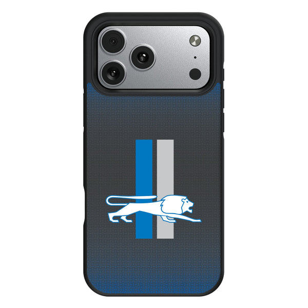 Detroit Lions Retro Linen iPhone Bump Phone Case for Apple iPhone