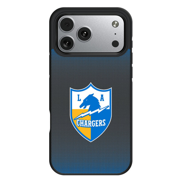 Los Angeles Chargers Historic Collection Linen iPhone Bump Phone Case for Apple iPhone