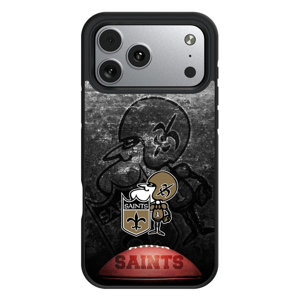 New Orleans Saints Historic Collection Legendary iPhone Bump Phone Case for Apple iPhone