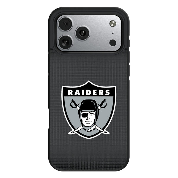 Oakland Raiders 1963 Historic Collection Linen iPhone Bump Phone Case for Apple iPhone