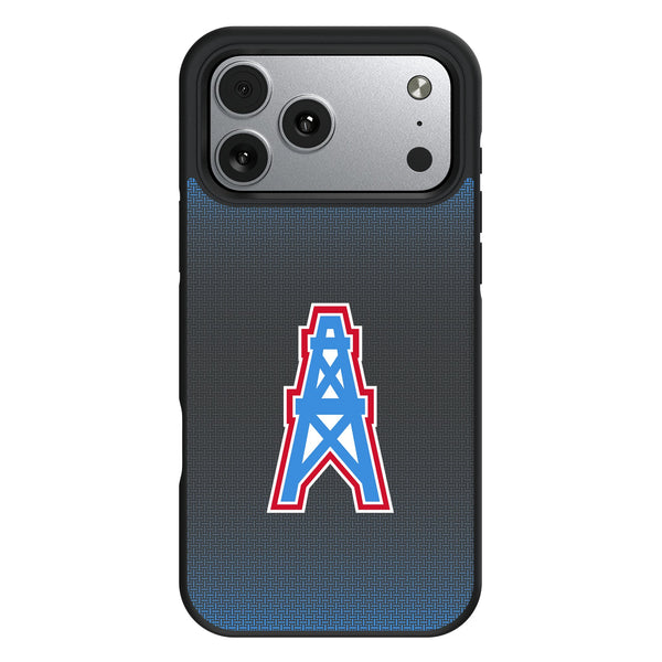Houston Oilers Historic Collection Linen iPhone Bump Phone Case for Apple iPhone
