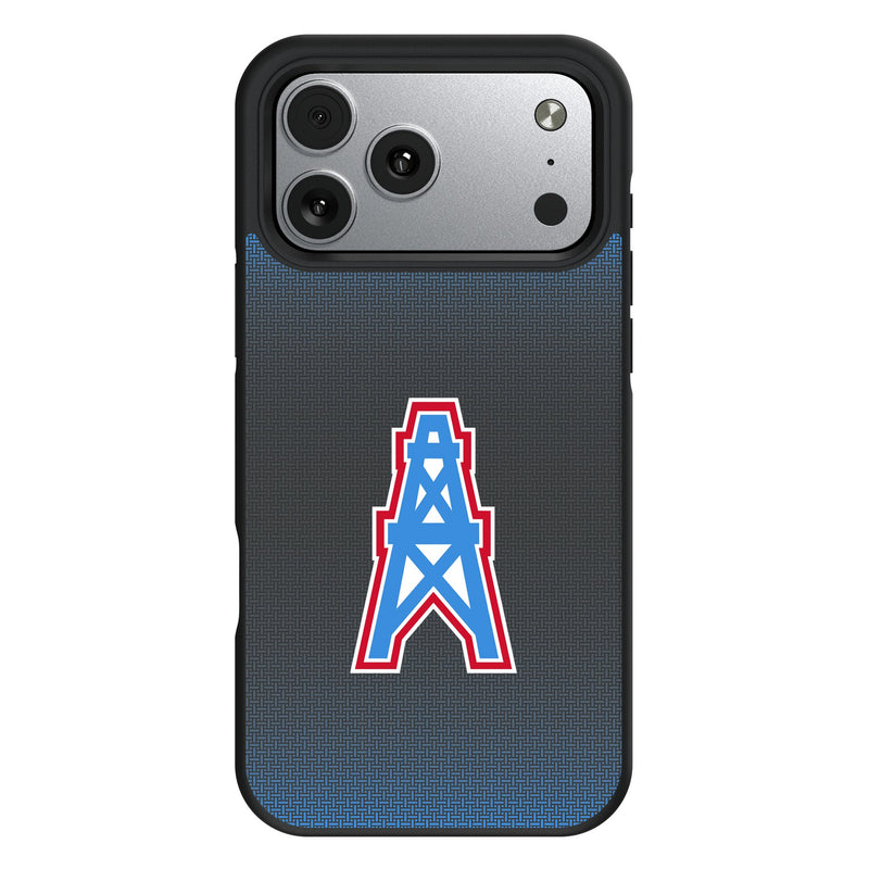 Houston Oilers Historic Collection Linen iPhone Bump Phone Case for Apple iPhone