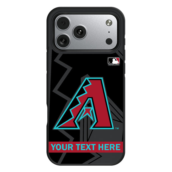 Arizona Diamondbacks Personalized Tilt iPhone Bump Phone Case for Apple iPhone