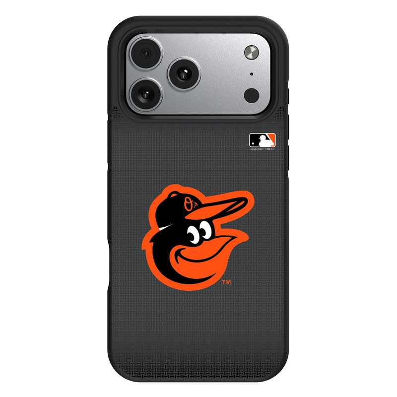 Baltimore Orioles Linen iPhone Bump Phone Case for Apple iPhone