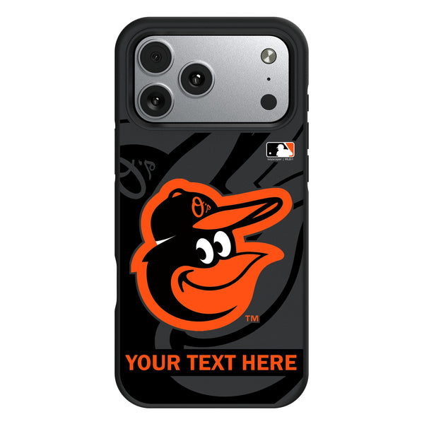 Baltimore Orioles Personalized Tilt iPhone Bump Phone Case for Apple iPhone