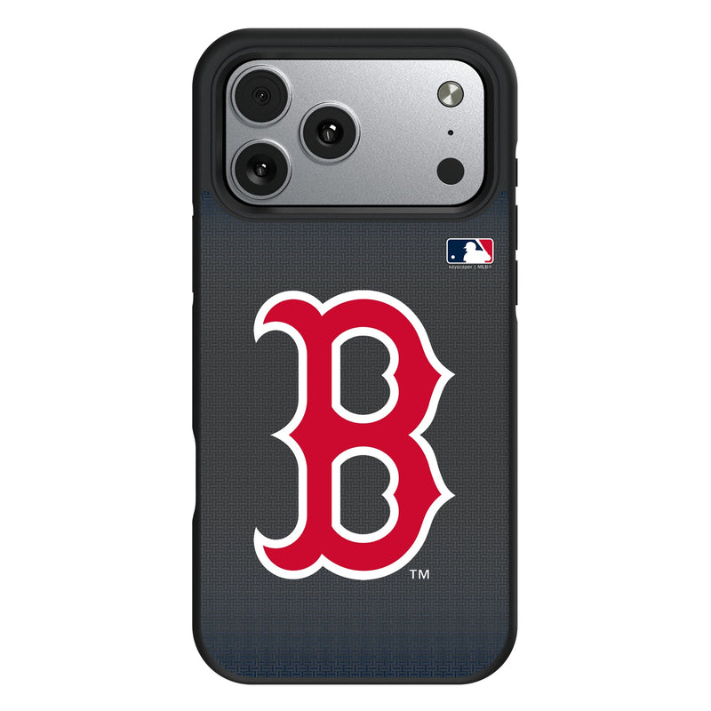 Boston Red Sox Linen iPhone Bump Phone Case for Apple iPhone
