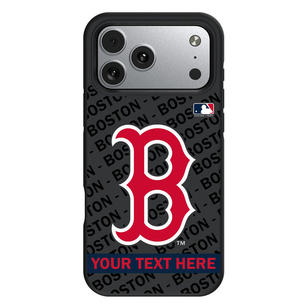 Boston Red Sox Personalized Tilt iPhone Bump Phone Case for Apple iPhone