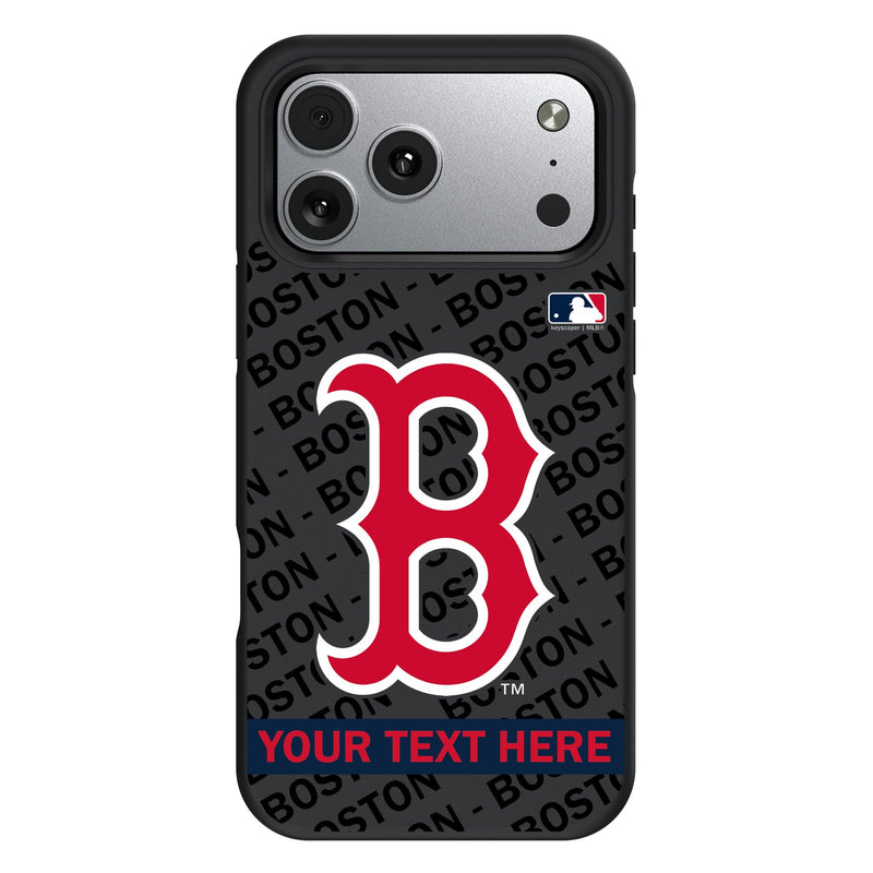 Boston Red Sox Personalized Tilt iPhone Bump Phone Case for Apple iPhone