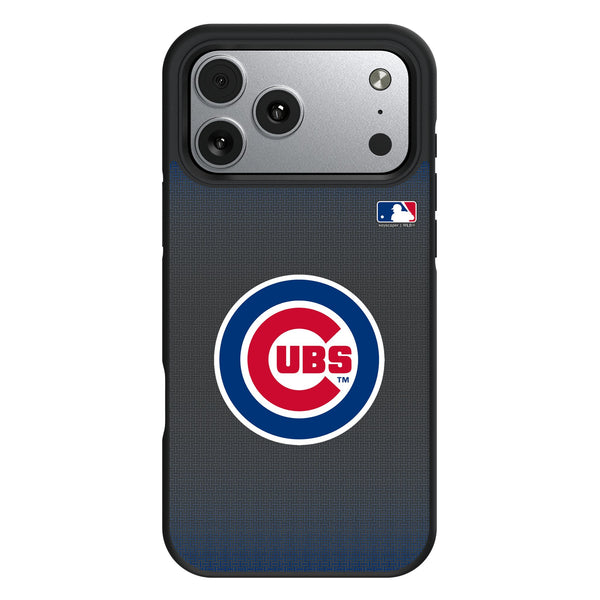 Chicago Cubs Linen iPhone Bump Phone Case for Apple iPhone