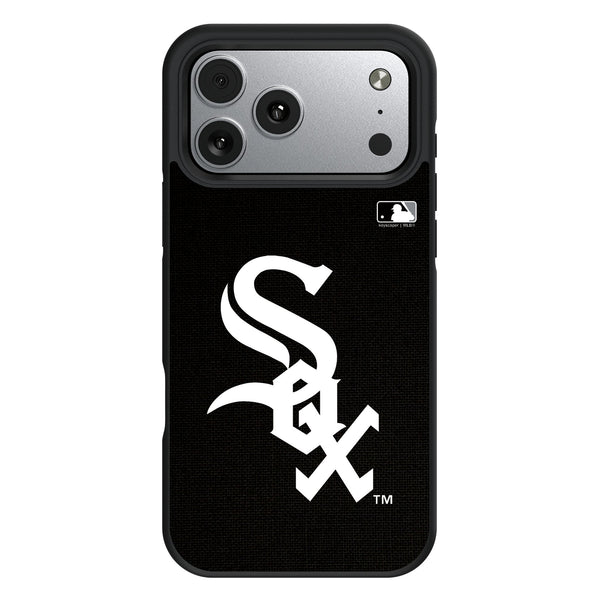 Chicago White Sox Solid iPhone Bump Phone Case for Apple iPhone