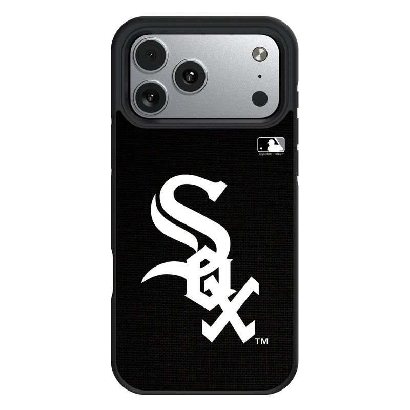Chicago White Sox Solid iPhone Bump Phone Case for Apple iPhone