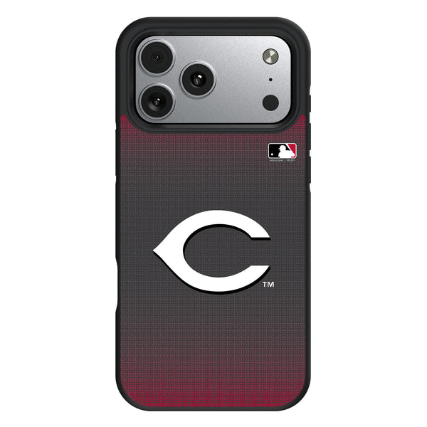Cincinnati Reds Linen iPhone Bump Phone Case for Apple iPhone