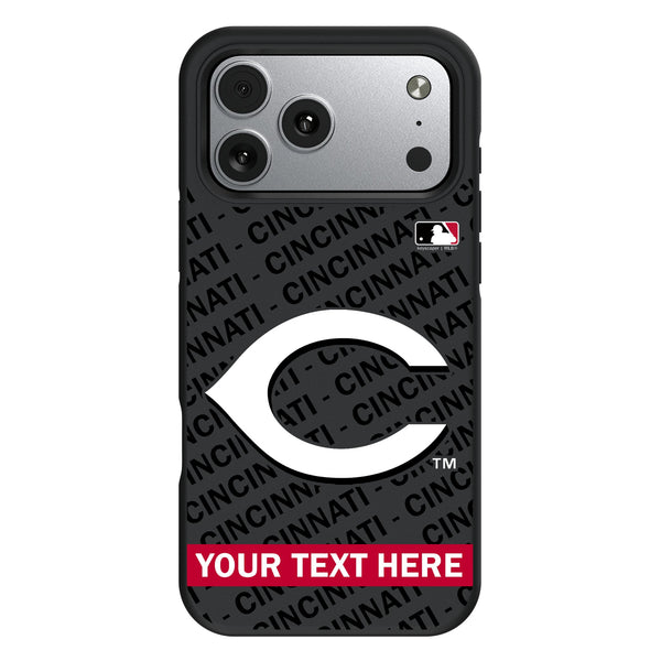 Cincinnati Reds Personalized Tilt iPhone Bump Phone Case for Apple iPhone