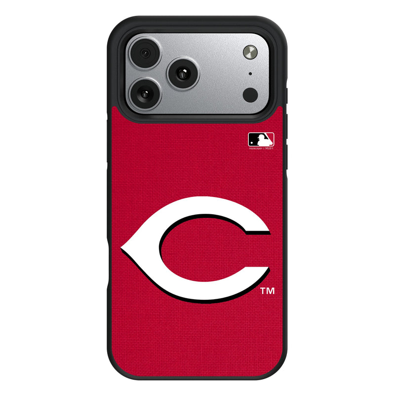 Cincinnati Reds Solid iPhone Bump Phone Case for Apple iPhone