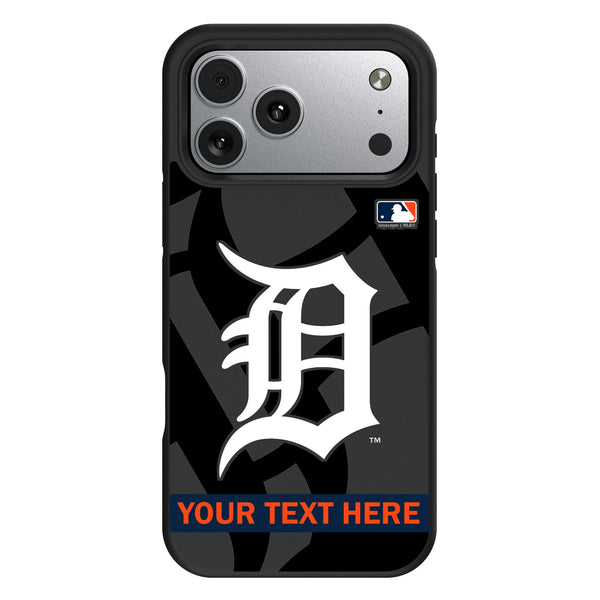 Detroit Tigers Personalized Tilt iPhone Bump Phone Case for Apple iPhone