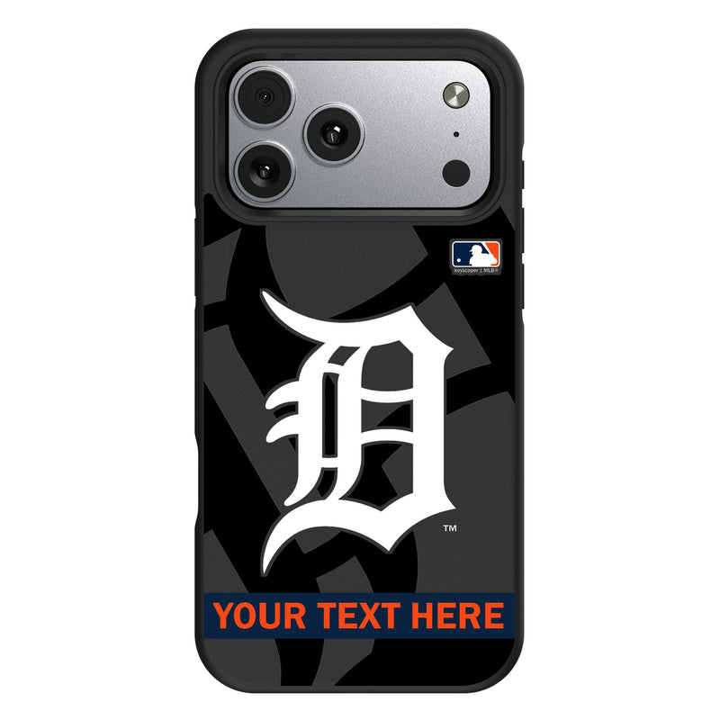 Detroit Tigers Personalized Tilt iPhone Bump Phone Case for Apple iPhone