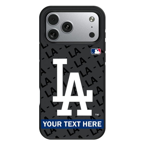 LA Dodgers Personalized Tilt iPhone Bump Phone Case for Apple iPhone