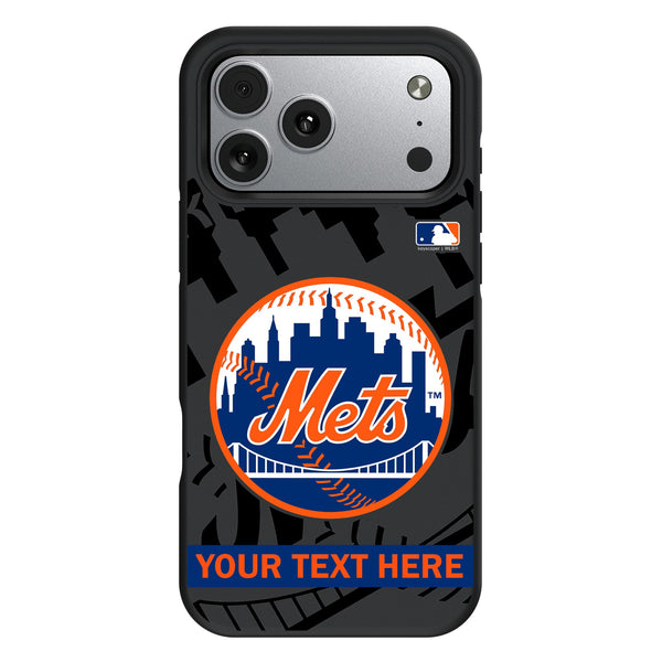 New York Mets Personalized Tilt iPhone Bump Phone Case for Apple iPhone