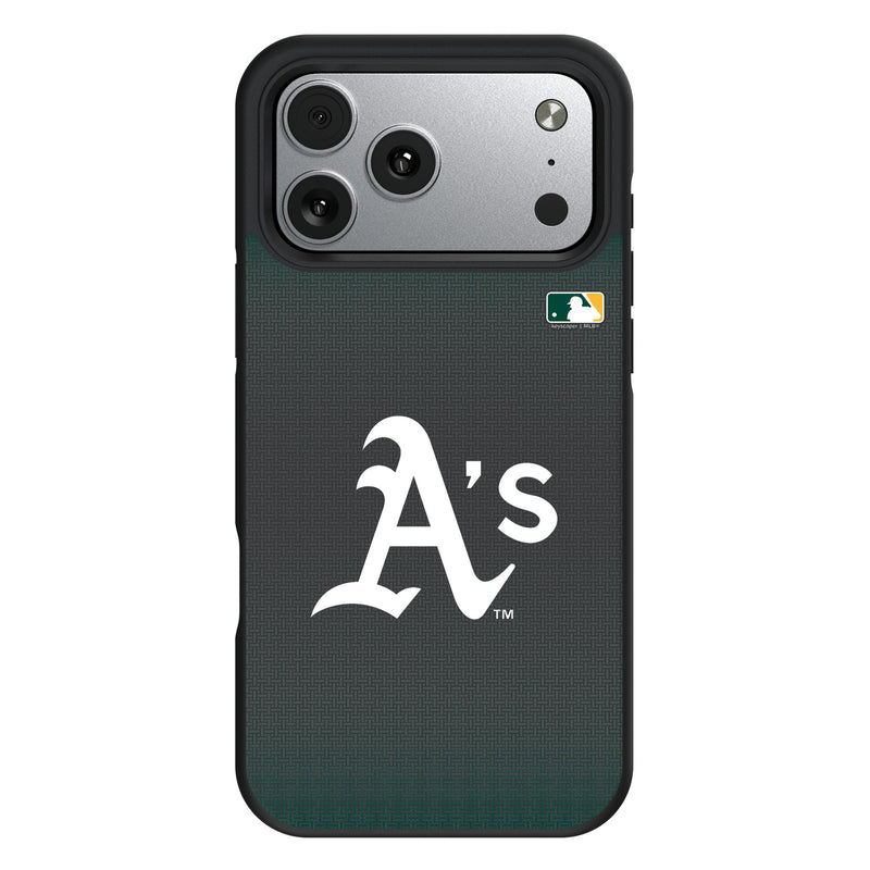 Oakland Athletics Linen iPhone Bump Phone Case for Apple iPhone