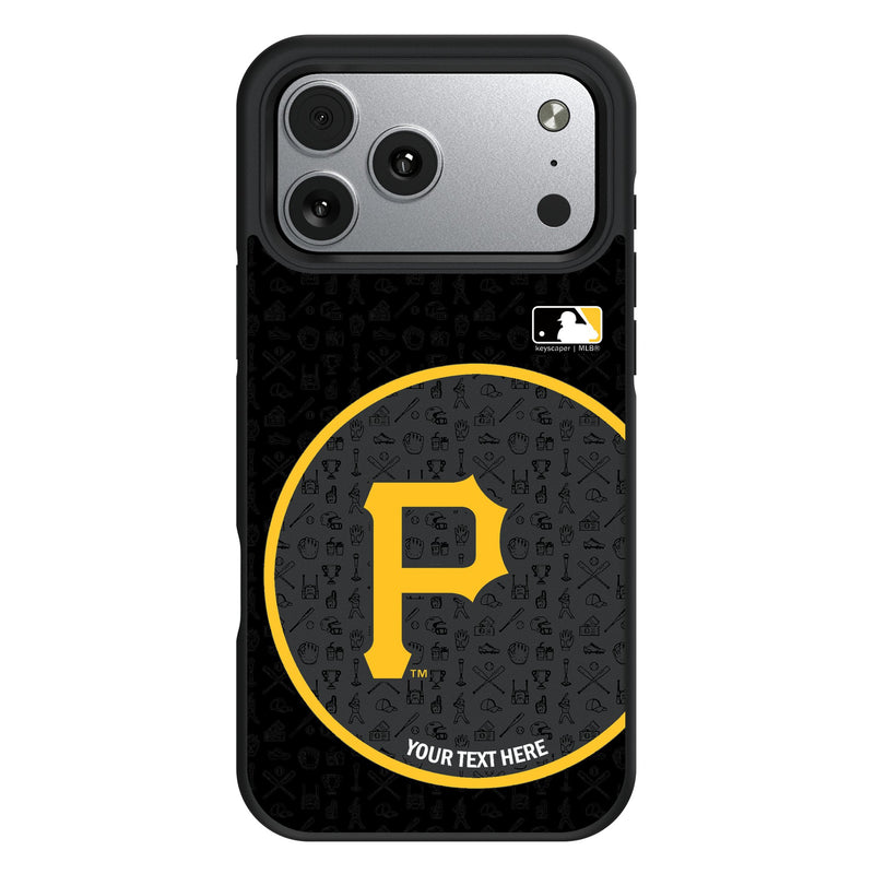 Pittsburgh Pirates Personalized Circle iPhone Bump Phone Case for Apple iPhone
