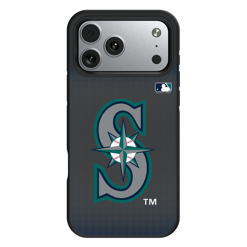 Seattle Mariners Linen iPhone Bump Phone Case for Apple iPhone