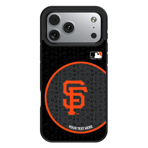 San Francisco Giants Personalized Circle iPhone Bump Phone Case for Apple iPhone
