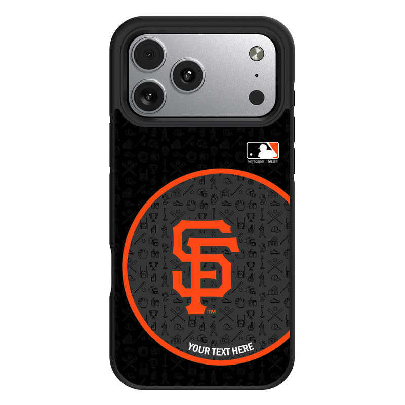 San Francisco Giants Personalized Circle iPhone Bump Phone Case for Apple iPhone