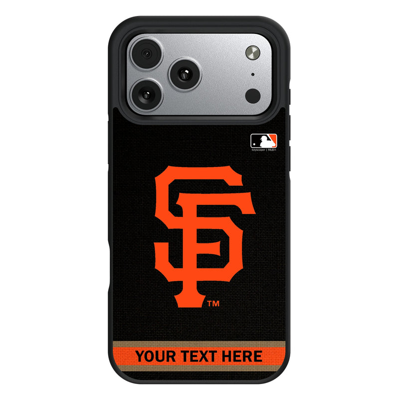 San Francisco Giants Personalized Stripe iPhone Bump Phone Case for Apple iPhone