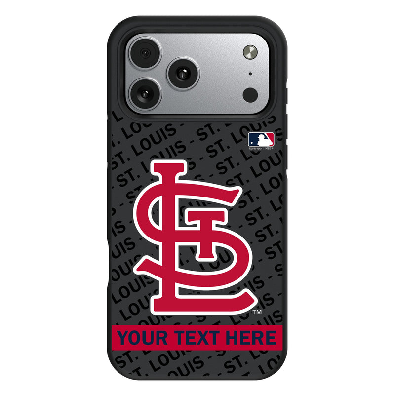St Louis Cardinals Personalized Tilt iPhone Bump Phone Case for Apple iPhone