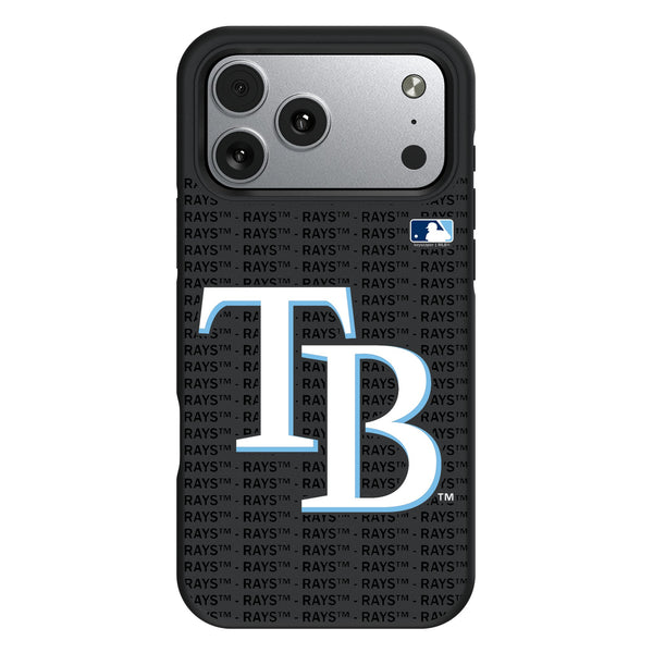 Tampa Bay Rays Text Backdrop iPhone Bump Phone Case for Apple iPhone