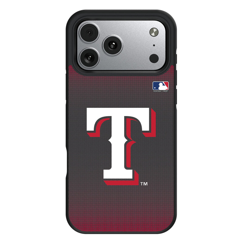 Texas Rangers Linen iPhone Bump Phone Case for Apple iPhone
