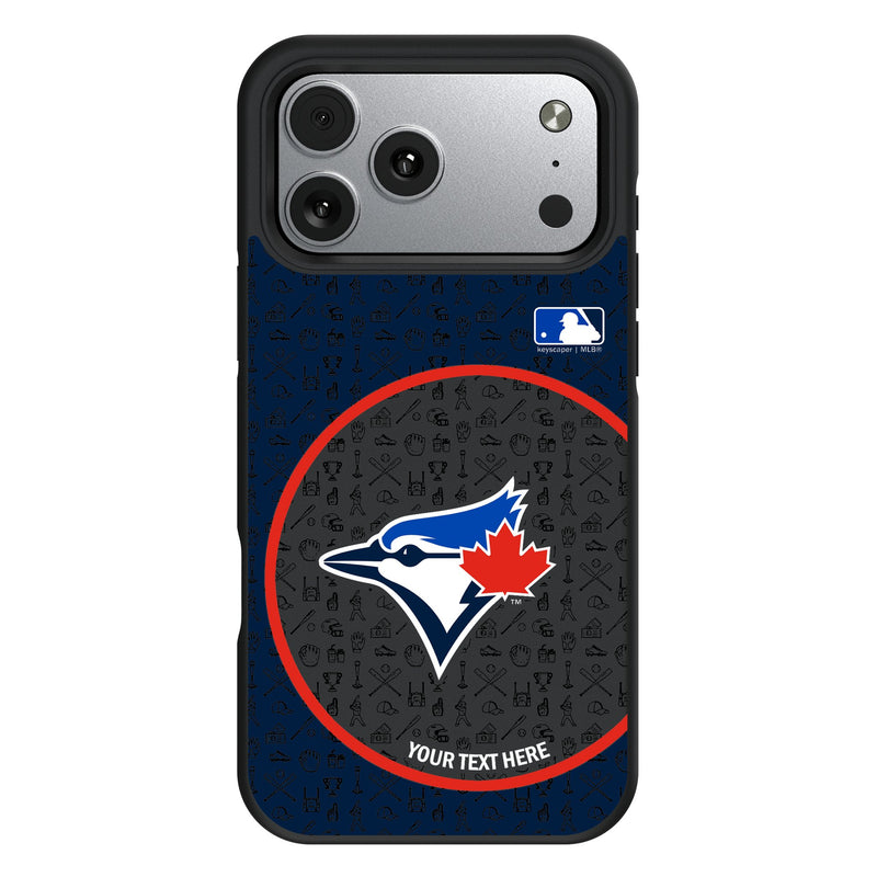 Toronto Blue Jays Personalized Circle iPhone Bump Phone Case for Apple iPhone