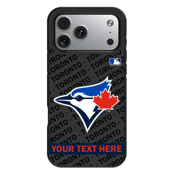 Toronto Blue Jays Personalized Tilt iPhone Bump Phone Case for Apple iPhone